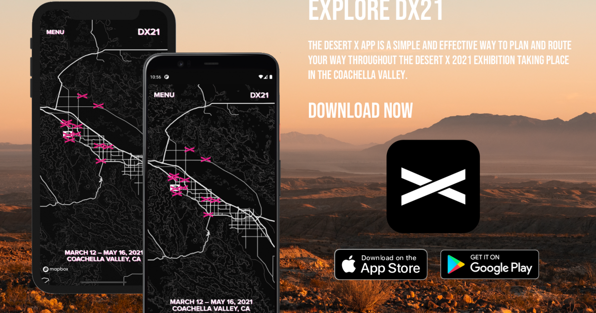 Desert X Desert X App