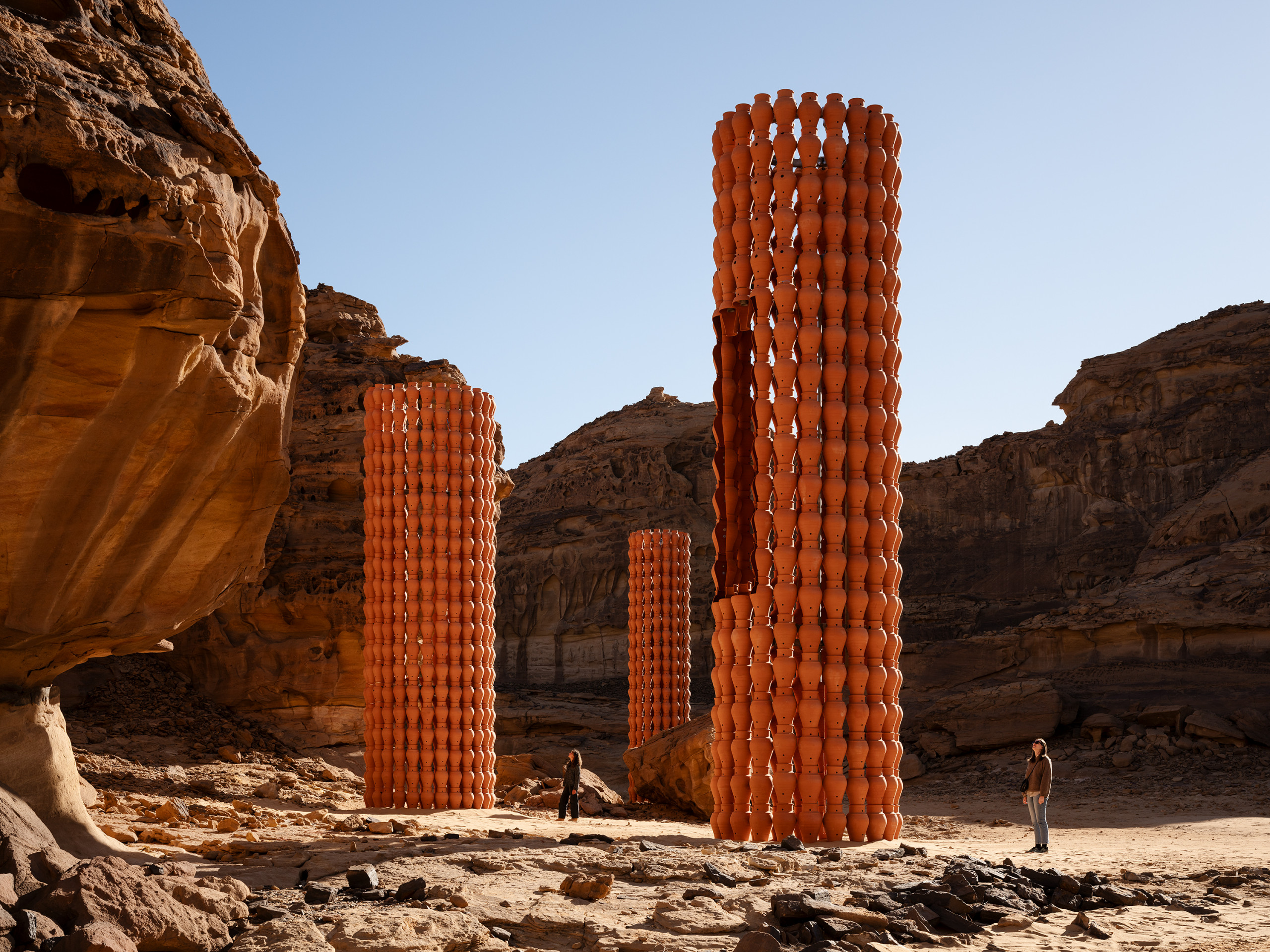 Rana Haddad and Pascal Hachem, *Reveries*, Desert X AlUla 2024.