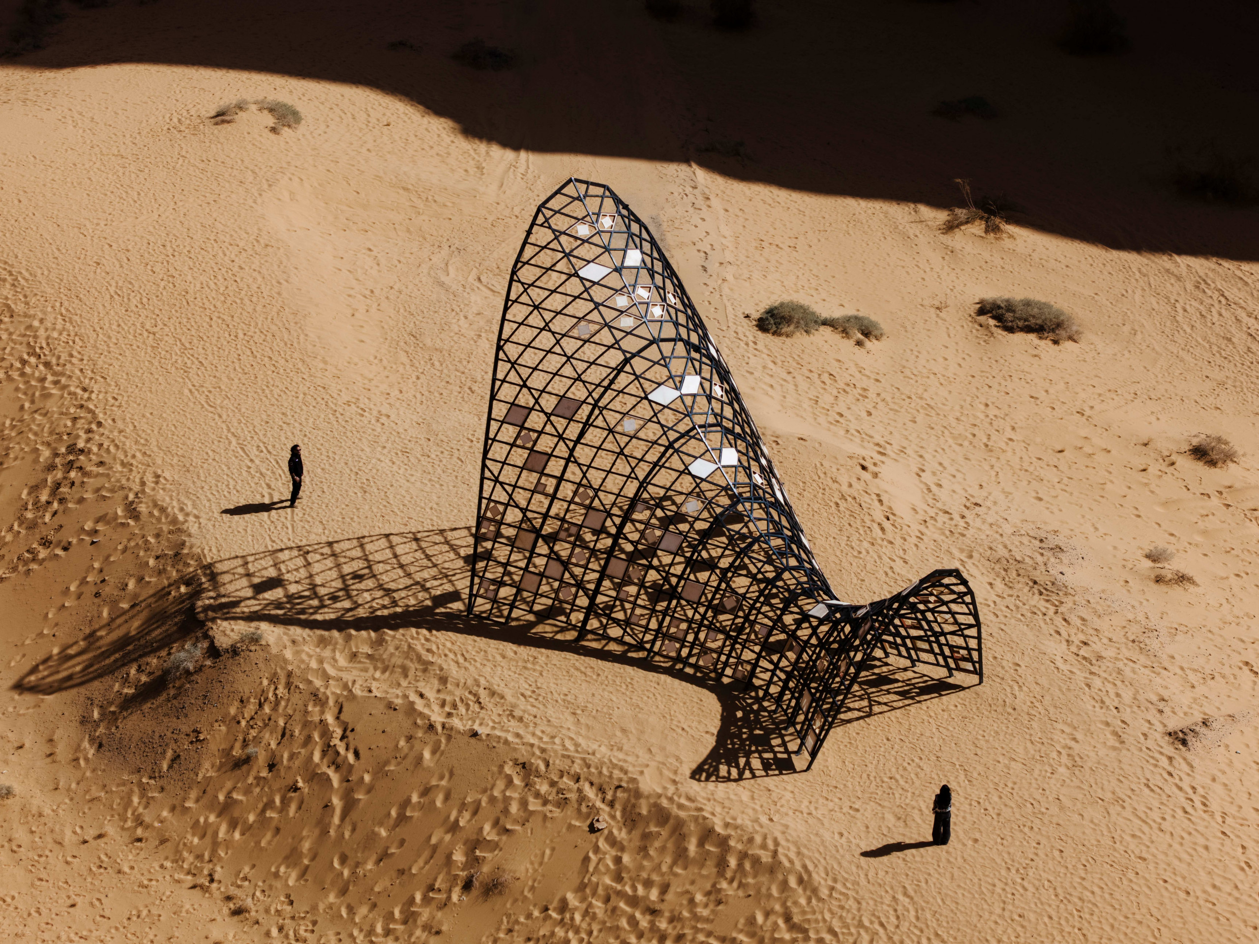 Héctor Zamora, *Tar HyPar*, Desert X AlUla 2026.