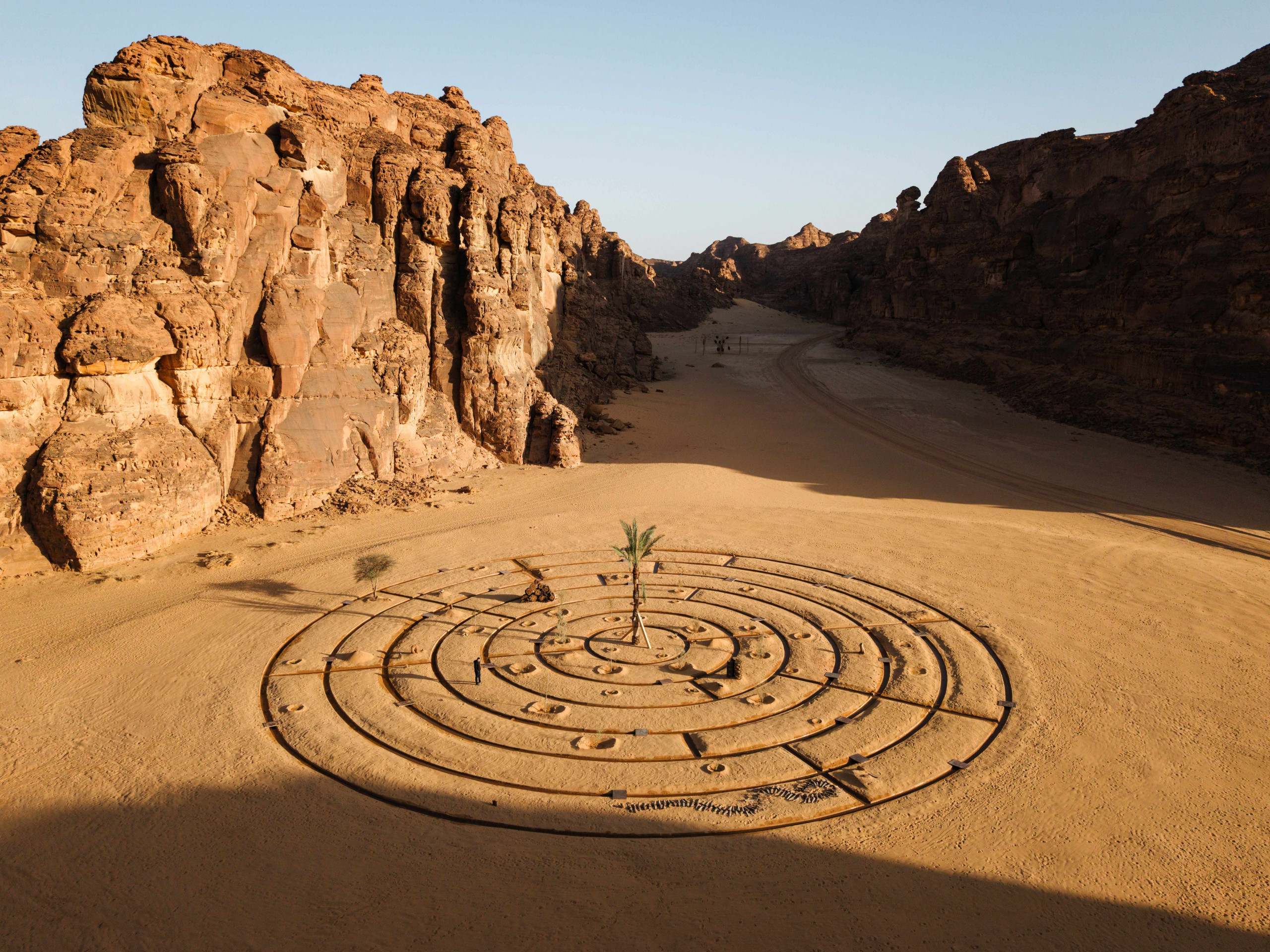 Mohammad Alfaraj, *What was the Question Again?*, Desert X AlUla 2026.