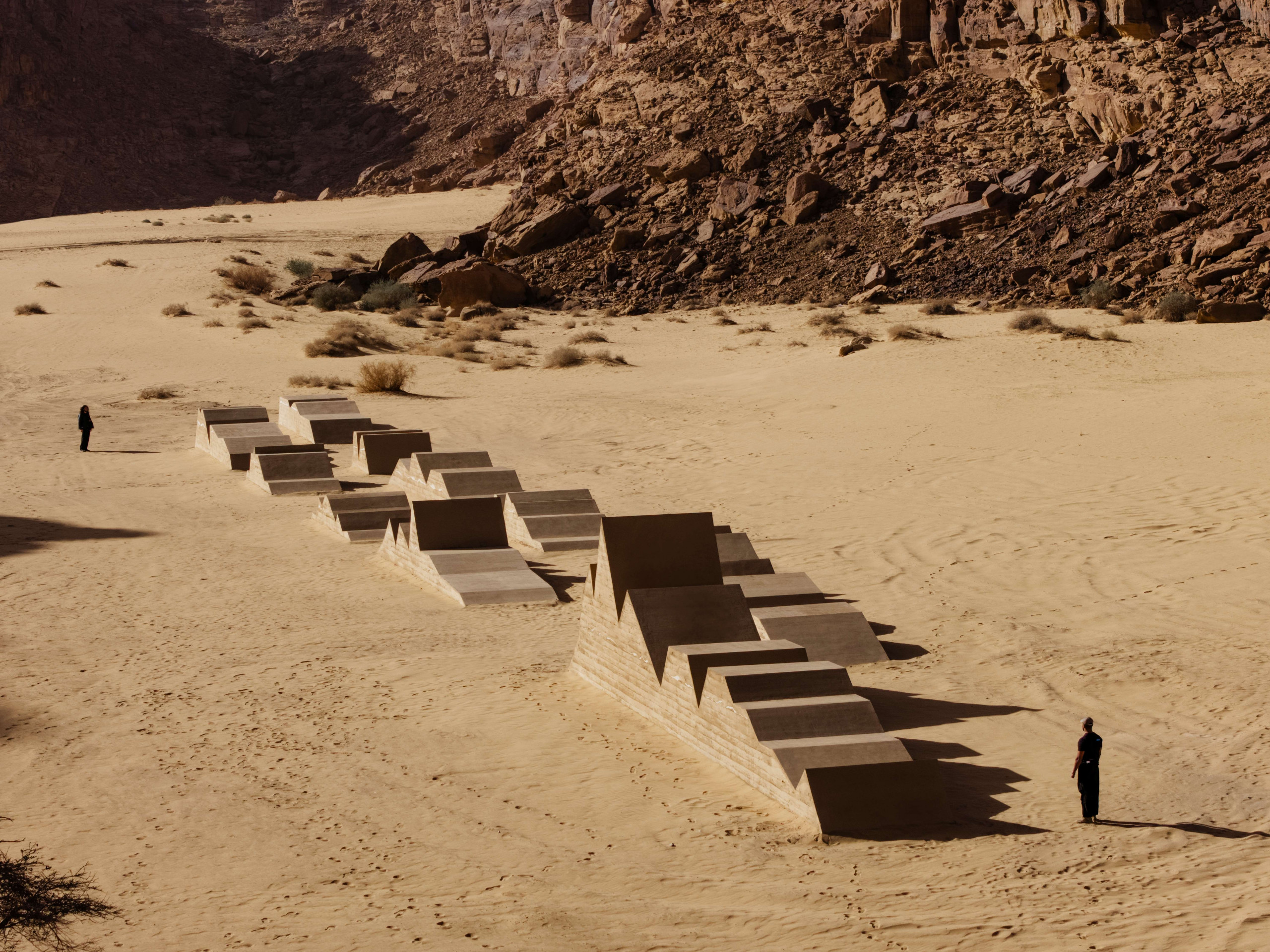 Sara Abdu, *A Kingdom Where No One Dies: Contours of Resonance*, Desert X AlUla 2026.