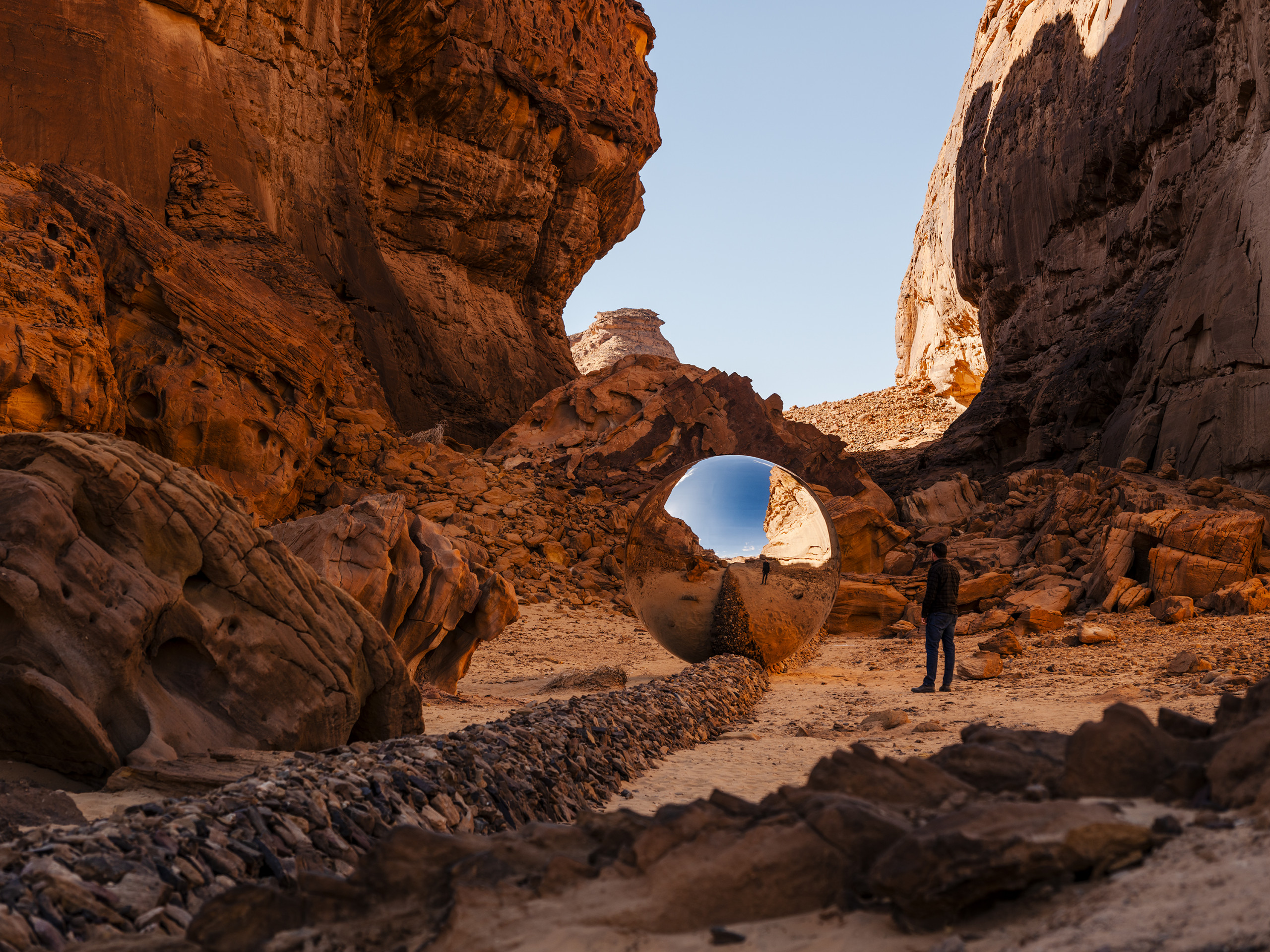Faisal Samra, *The Dot*, Desert X AlUla 2024.