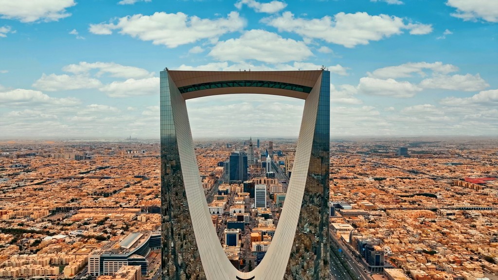 View of the city of Riyadh.